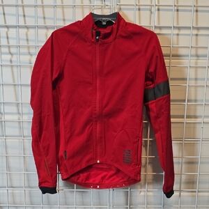 Men's Rapha Red Performance Cycling Jacket Size Medium Forcats De La Route
